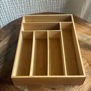 Bamboo Drawer Organizer